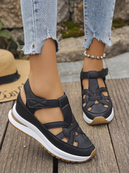 Duna | Sandales compensées confortables pour femme