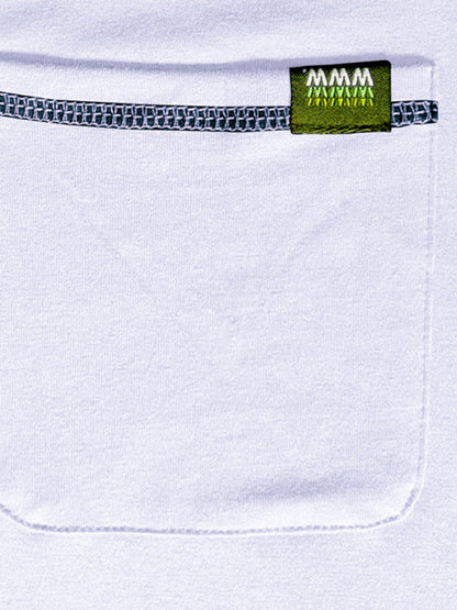 Henley Color Block Knitted Long Sleeve T-Shirt