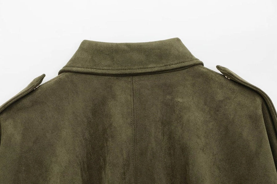 Sorella Classic Suede Jacket | Timeless Smart Casual Style | Effortless Everyday Outerwear | jacket