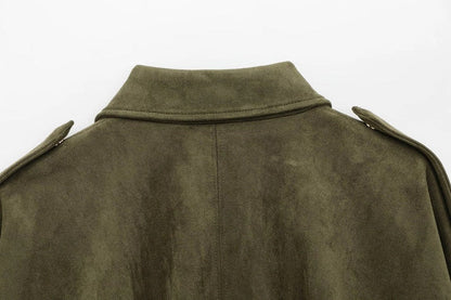 Sorella Classic Suede Jacket | Timeless Smart Casual Style | Effortless Everyday Outerwear | jacket