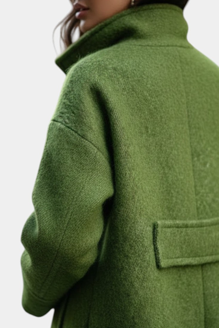 Élodiane™ | Manteau Long Élégance Structurée