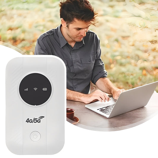 Compact Travel WiFi Hub - Effortless Wireless Connectivity