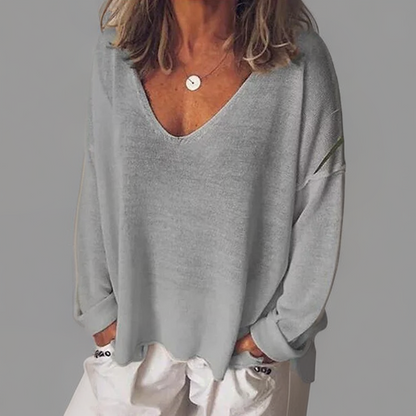 Valerique - Women V Neck Luxury Shirt