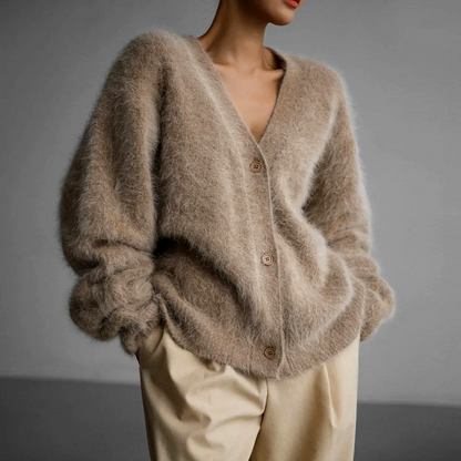 Maya | Myk V-hals Cardigan