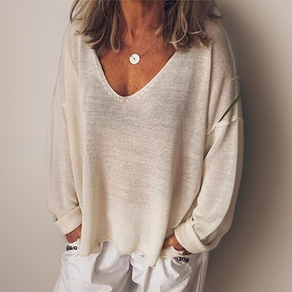 Valerique - Women V Neck Luxury Shirt