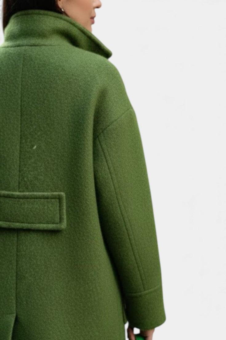 Élodiane™ | Manteau Long Élégance Structurée