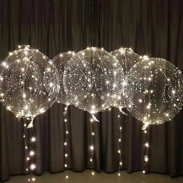 Reusable LED Light-Up Balloons