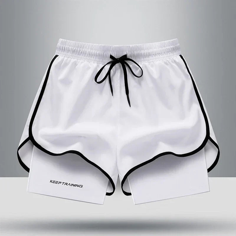 Eis-Seide Sport Shorts Herren: Leichtgewicht & Atmungsaktiv Für Sommer Workouts