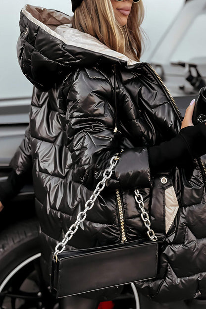 Elenya – Hooded Autumn Jacket for Women