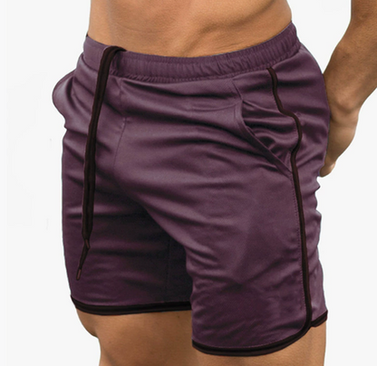 Men's Nylon Athletic Gym Training Shorts