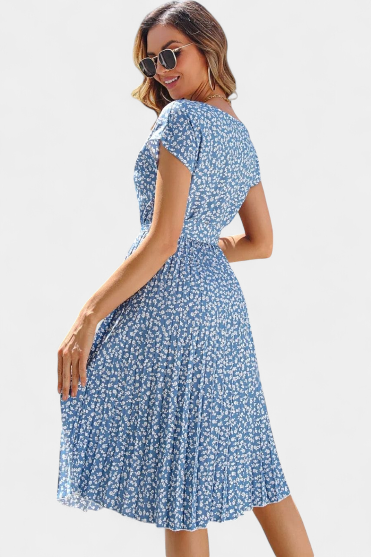 Marta - Vestido Floral de Inspiración Campestre