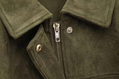 Sorella Classic Suede Jacket | Timeless Smart Casual Style | Effortless Everyday Outerwear | jacket