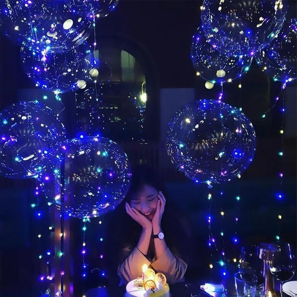 Reusable LED Light-Up Balloons