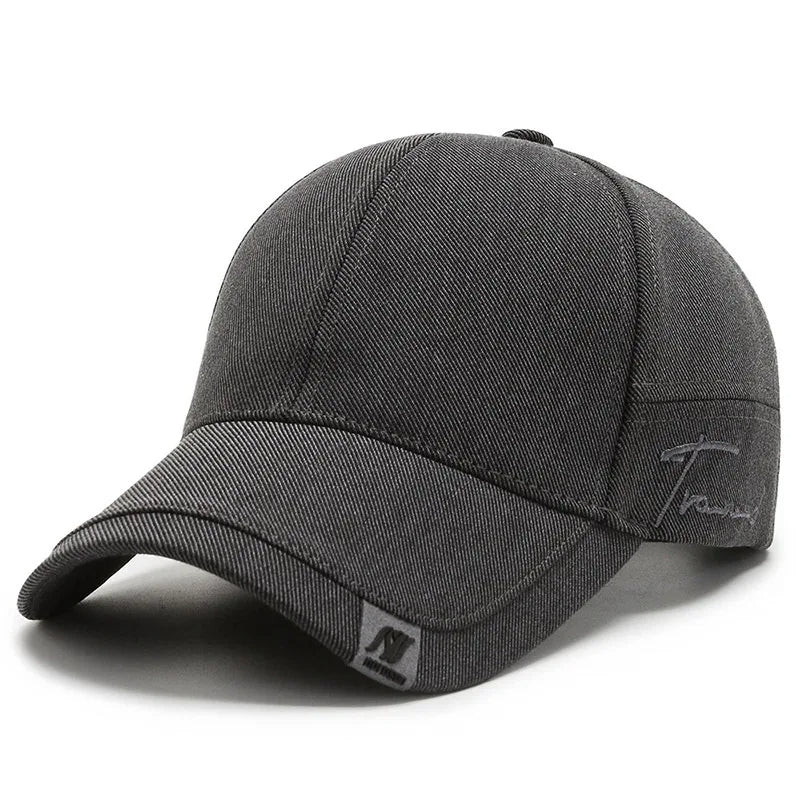 ShadeForm - Casquette à visière incurvée avec texture en sergé et sangle arrière réglable
