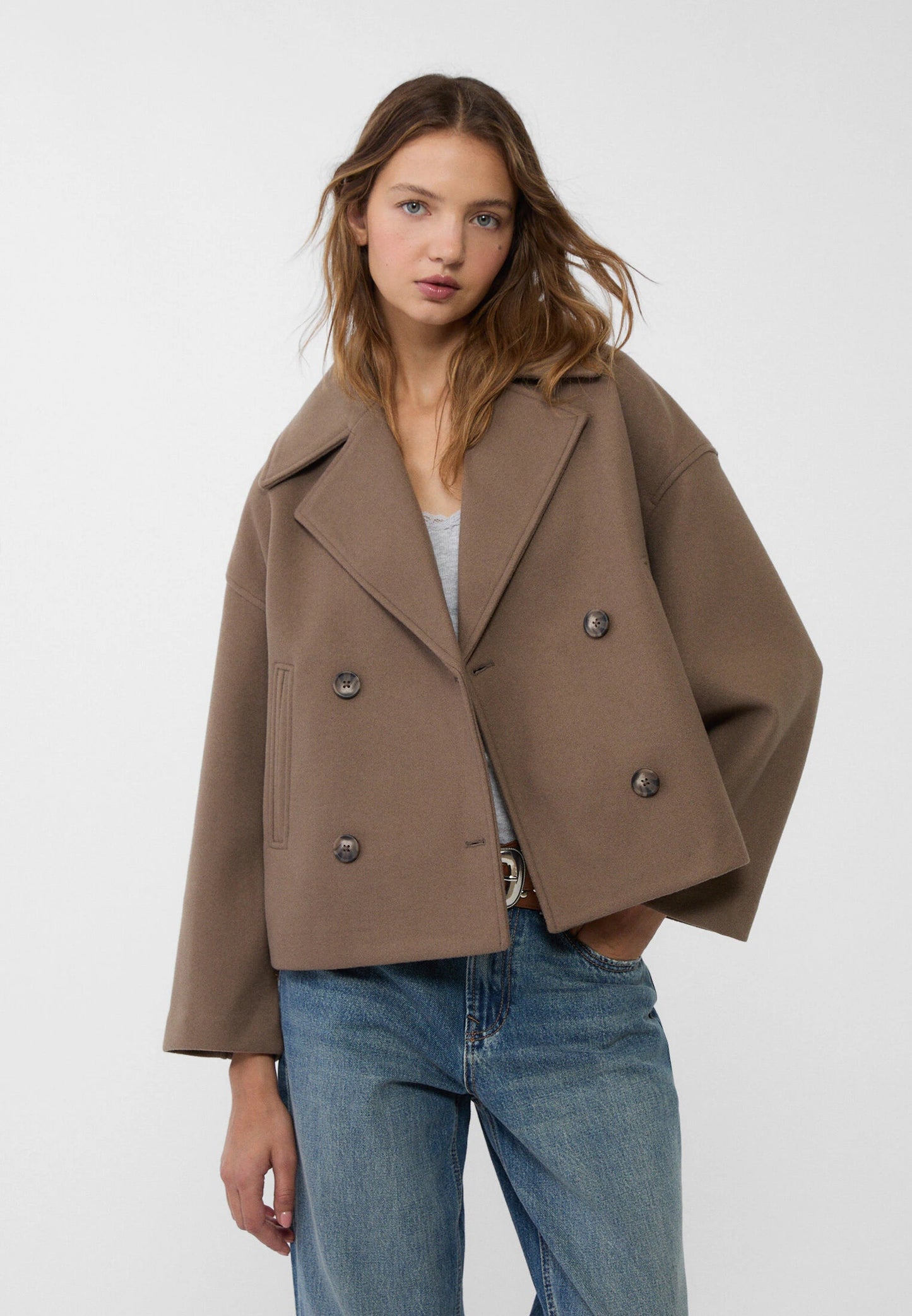 Veste courte croisée