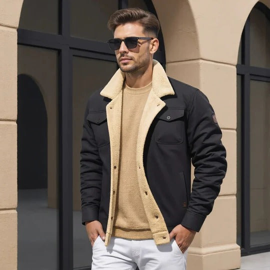 Bexaro Bomber Jacket for Men | Classic Casual Outerwear | Everyday Lightweight Style | jacket