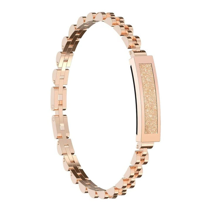 Elegant Fitness Tracker Bracelet with Adjustable Fit