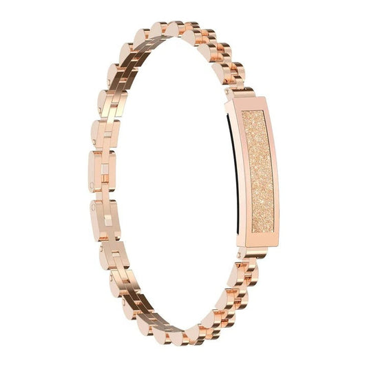 Elegant Fitness Tracker Bracelet with Adjustable Fit