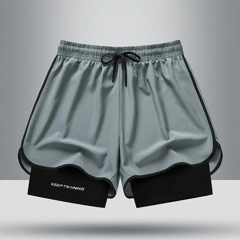 Eis-Seide Sport Shorts Herren: Leichtgewicht & Atmungsaktiv Für Sommer Workouts
