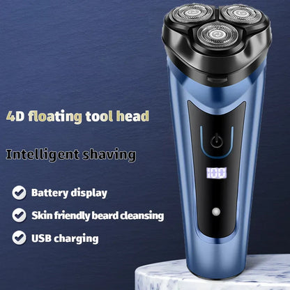 3D PowerShave Wasserdichtes Rasiergerät | Schnell, Effizient und Komfortabel
