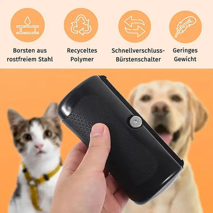CleanClick Onderwolborstel voor Hond & Kat