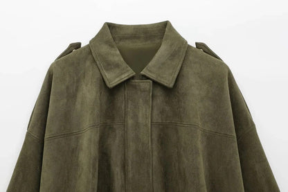 Sorella Classic Suede Jacket | Timeless Smart Casual Style | Effortless Everyday Outerwear | jacket