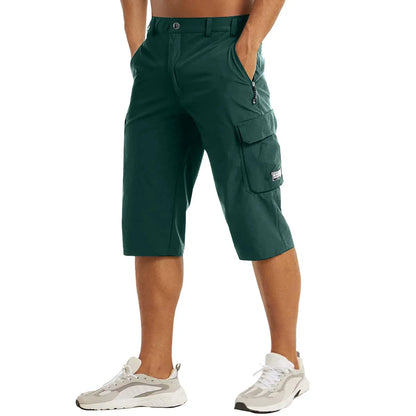 Men’s Cargo Shorts with Multi-Pocket Design – Lightweight, Quick-Dry & Durable for Outdoor and Daily Wear