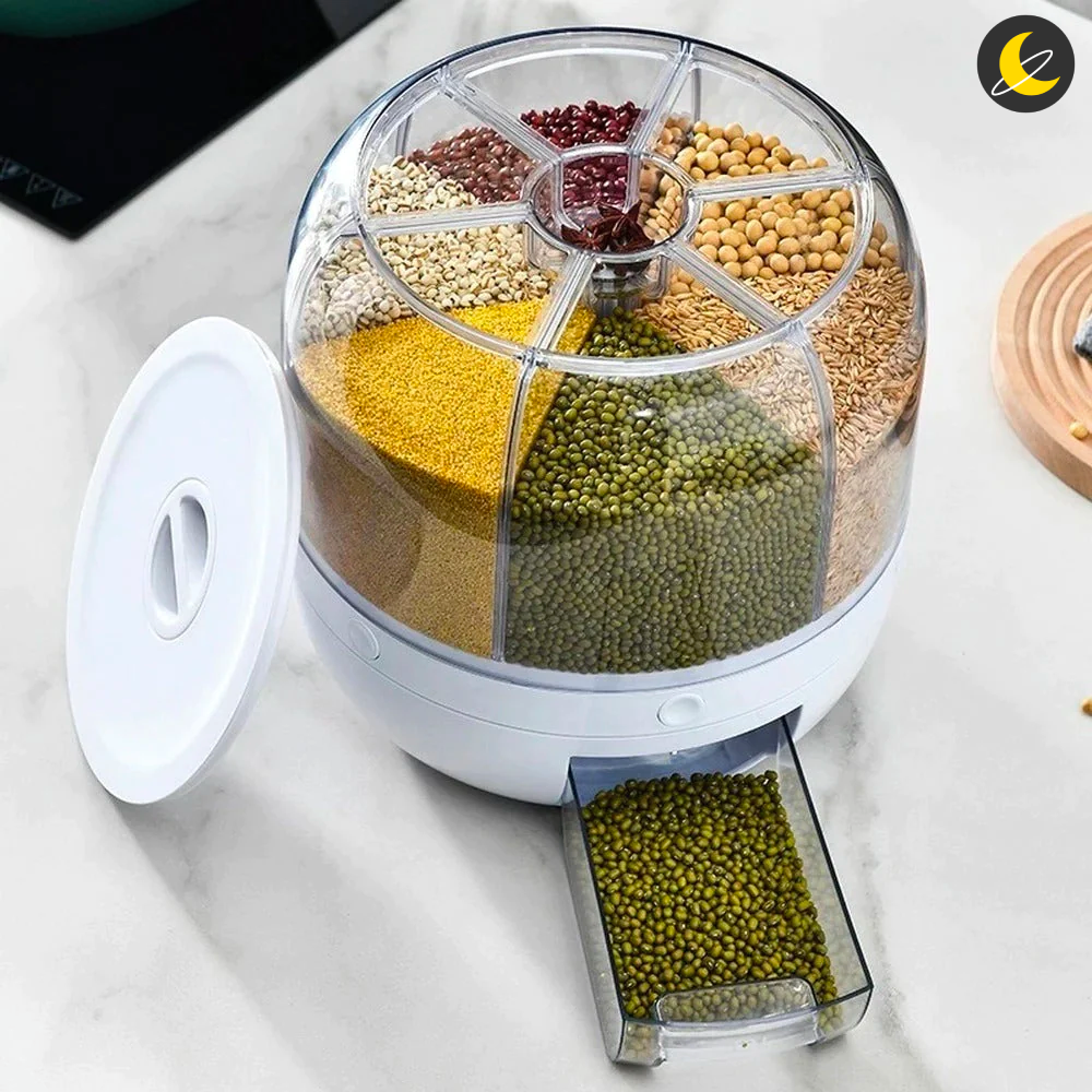 Rotating grain dispenser™