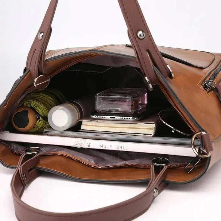 Stilvolle Ledertasche im Minimalistischen Design