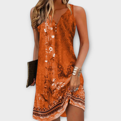 Flávia - Vestido camisero midi