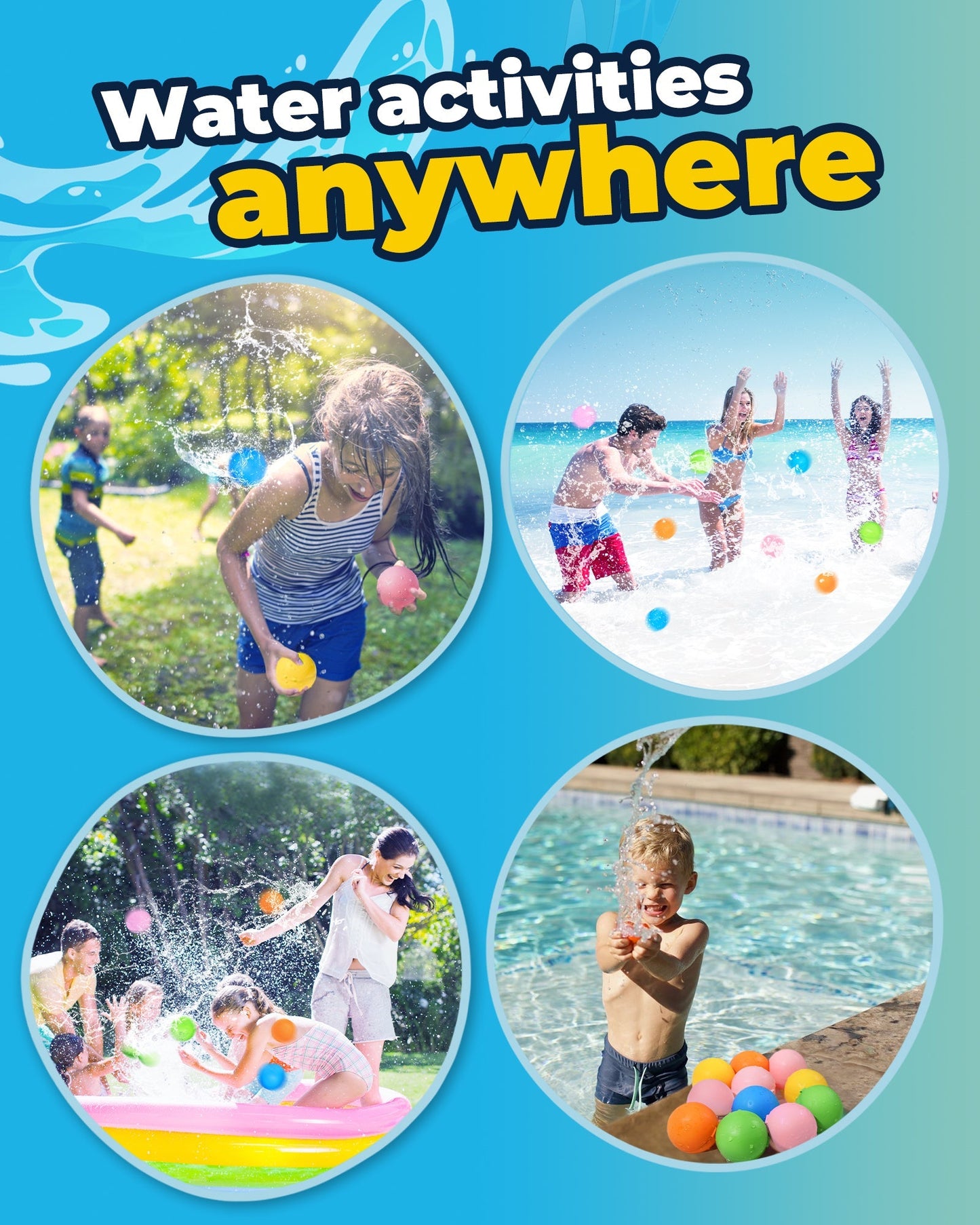 Reusable Splash Balls