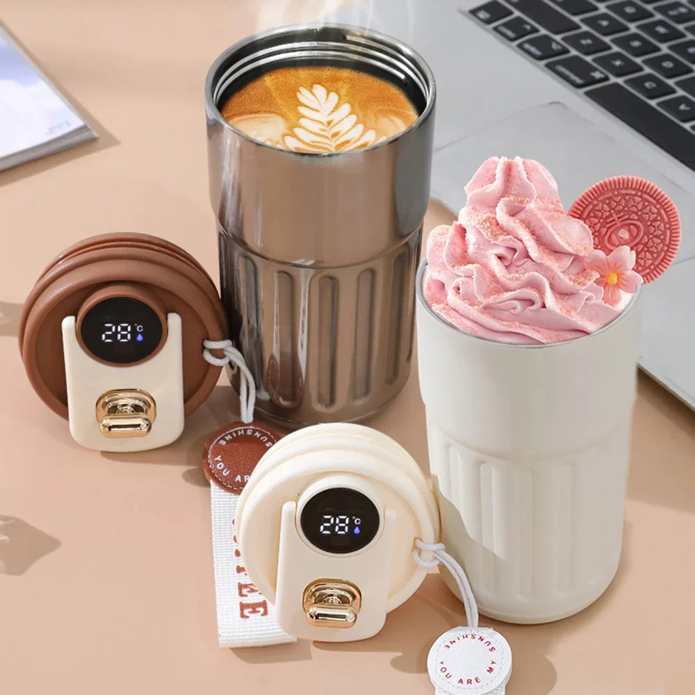 50% OFF VANDAAG | SmartSip™ | LED thermosfles