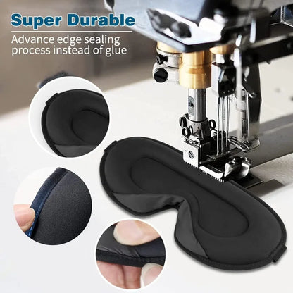 DeepBlack Slaapmasker - Totale Duisternis. Diepere Slaap.
