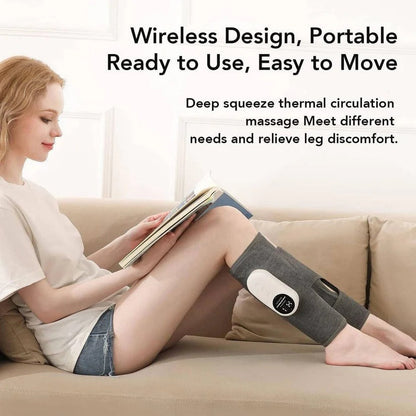 Wireless Calf and Arm Massager with Heat Functionality