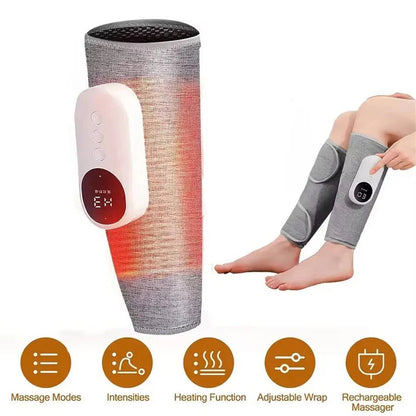 Wireless Calf and Arm Massager with Heat Functionality