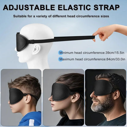 DeepBlack Slaapmasker - Totale Duisternis. Diepere Slaap.