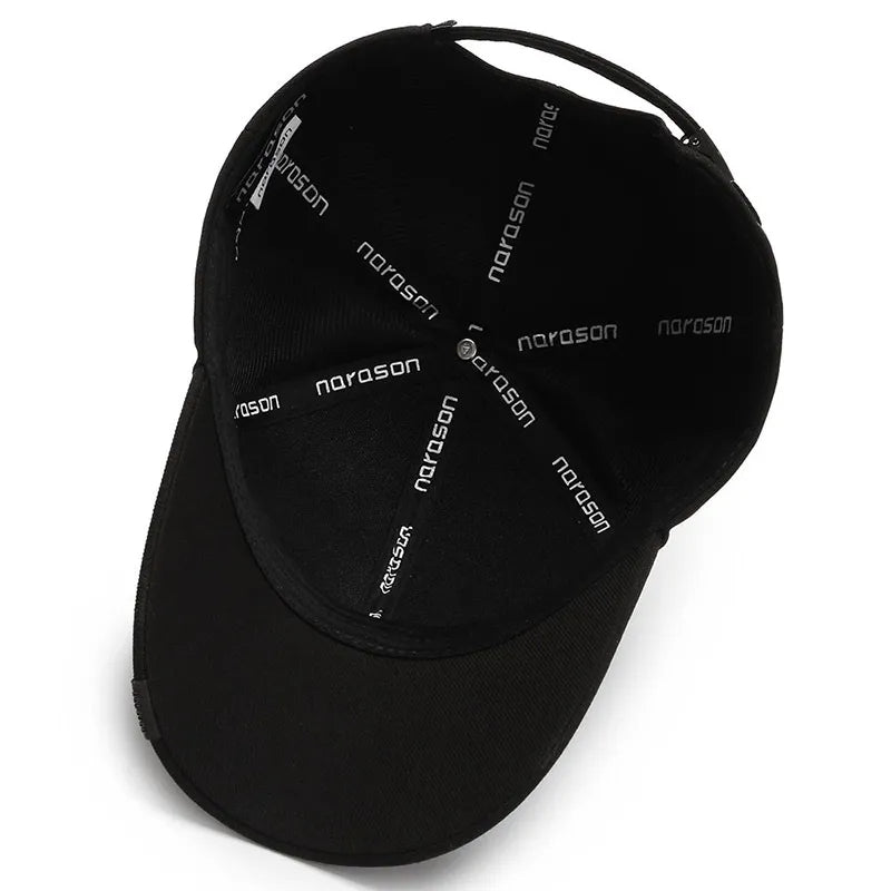 ShadeForm - Casquette à visière incurvée avec texture en sergé et sangle arrière réglable