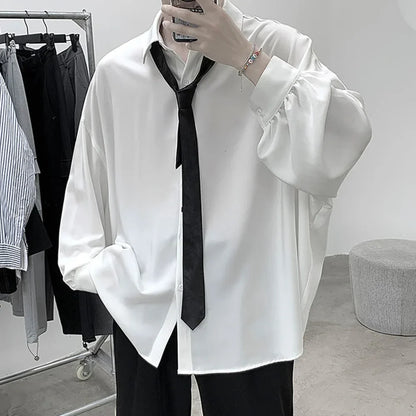 Koreanische bequeme Bluse für Männer | Stilvoll und funktionell