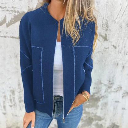 Veste Zippée Premium pour Femme – Vêtement d’Extérieur Léger et Confortable