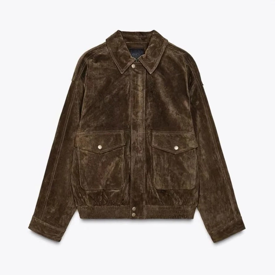 Sorella Classic Suede Jacket | Timeless Smart Casual Style | Effortless Everyday Outerwear | jacket