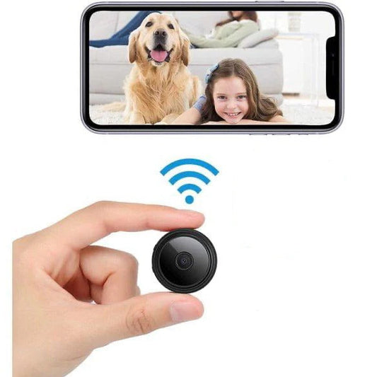 Compact Wireless Magnetic Camera with Live Audio and Video Streaming