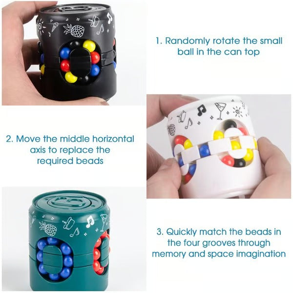 FocusFlux™ – The Stress-Relieving Fidget Cube & Spinner