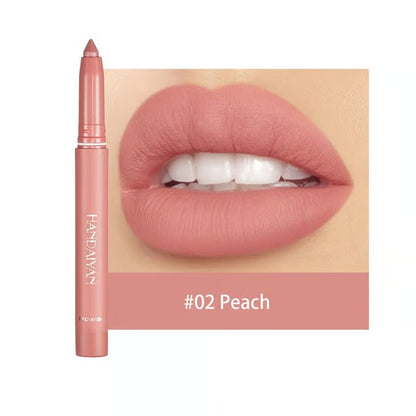 Lippenkonturenstift mit matter Farbe | Langanhaltend & feuchtigkeitsspendend | 2-in-1 Liner & Lippenstift