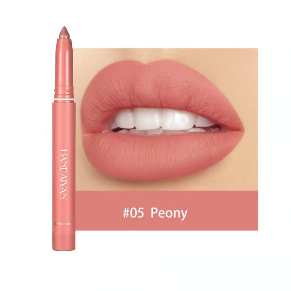 Lippenkonturenstift mit matter Farbe | Langanhaltend & feuchtigkeitsspendend | 2-in-1 Liner & Lippenstift