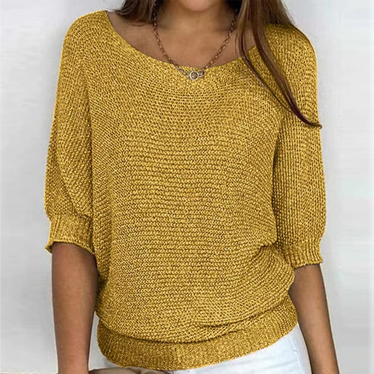 Irise™ – Ljetni pulover s 3/4 rukavima Udobnost i ležerna elegancija