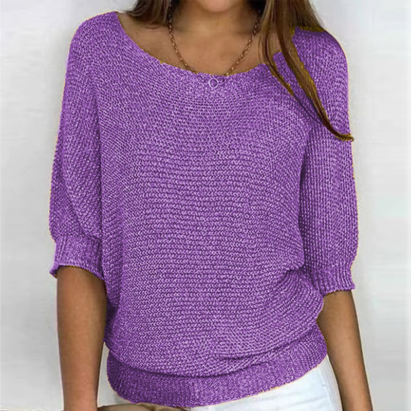 Fiora - Atmungsaktiver 3/4-Arm-Pullover