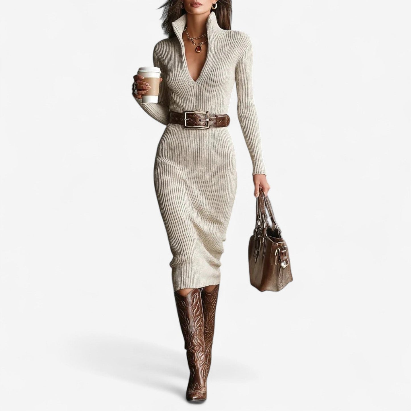 Meja | Ribbed dress – sleek and comfortable