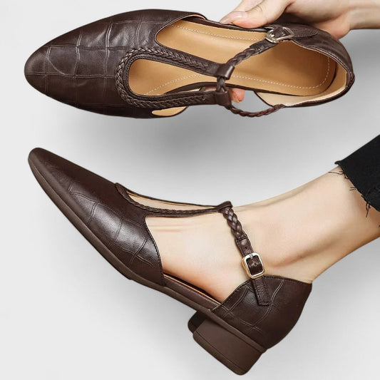 Elena – Orthopedic Leather Shoes