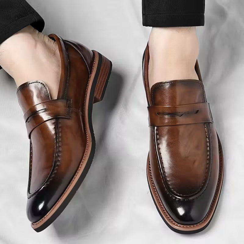Rayan - Scarpe Ortopediche Antiscivolo In Pelle