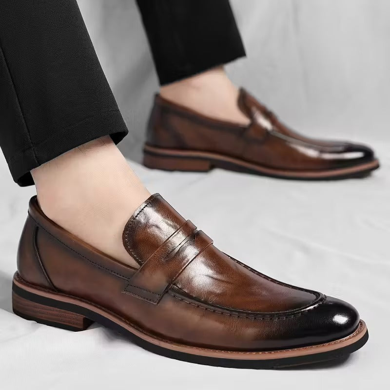Rayan - Scarpe Ortopediche Antiscivolo In Pelle